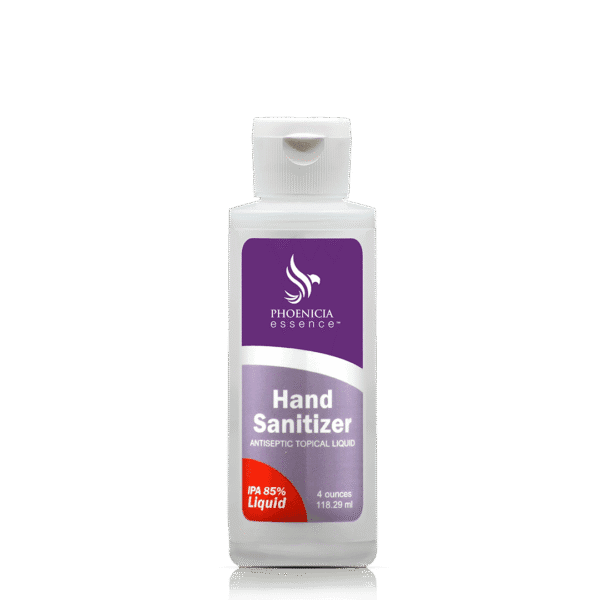 85% isopropyl liquid alcohol 4oz refill hand sanitizer