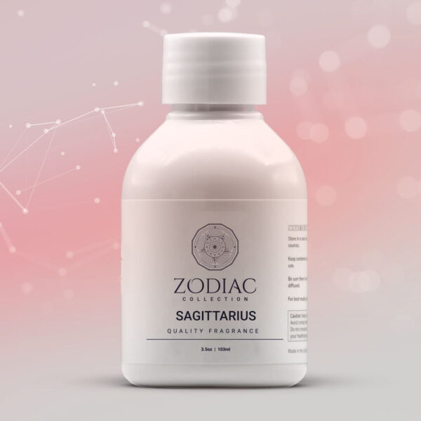 zodiac bottles 1080x1080 sagittarius Baja Cactus Blossom