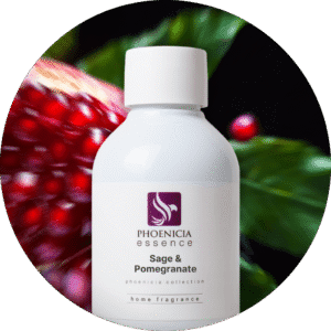 pe sage and pomegranate