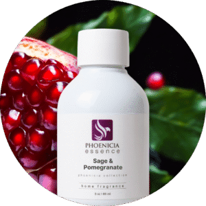 pe sage and pomegranate