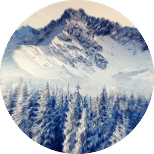 pe sample snowy mountain cottage