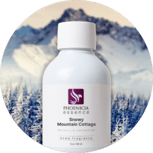 pe snowy mountain cottage