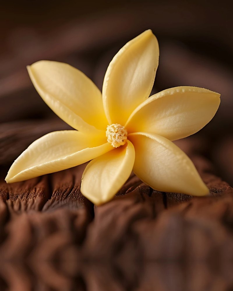 cozy mood tile: vanilla flower and beans (higher)